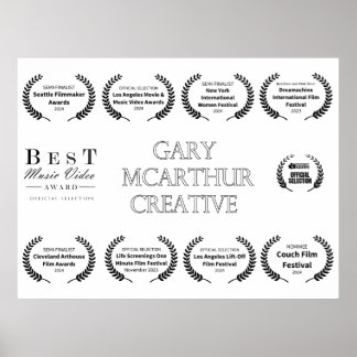 Gedenk Laurels Poster