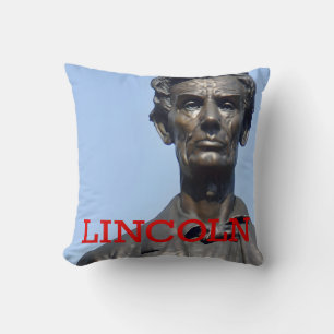 Gedenk Lincoln / Lytle Park Throw Kissen