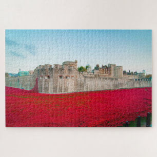 Gedenk-Mohnblumen-Tag November Puzzle