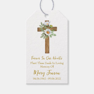 Gedenk-Samenpaket für Daisy Cross Geschenkanhänger