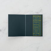 Gedenkankündigung Ankündigung (Innenseite)