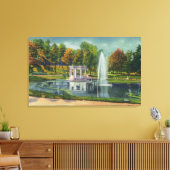 Gedenkansicht des Kongresses Park Leinwanddruck (Insitu (Wohnzimmer))