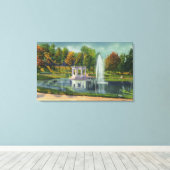 Gedenkansicht des Kongresses Park Leinwanddruck (Insitu (Holzboden))