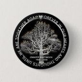 Gedenkbaum Button (Vorderseite)