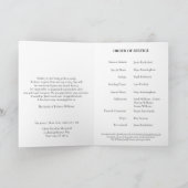 Gedenkbild-Foto-Trauerprogramm gefaltet Programm (Innenseite)