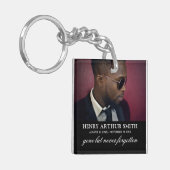 Gedenkbuch Keepake-Foto | In Love Memory Schlüsselanhänger (Vorderseite links)