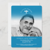 Gedenkdienst Beerdigung von Beerdigungen Einladung (Vorderseite)