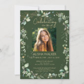 Gedenkdienst für das Waldgrüne Foto Einladung (Vorderseite)