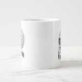 Gedenke des Todes Jumbo-Tasse (Vorderseite)