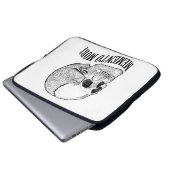 Gedenke des Todes Laptopschutzhülle (Vorne Knopf)