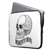 Gedenke des Todes Laptopschutzhülle (Vorderseite Links)