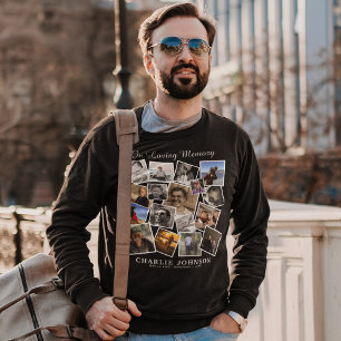 Gedenken an 17 Collage Beerdigung Sweatshirt