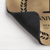 Gedenken an das 1. Jubiläum des Gold-Logos Mousepad (Ecke)