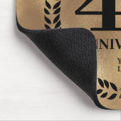 Gedenken an das 40-jährige Gold-Business Mousepad (Ecke)