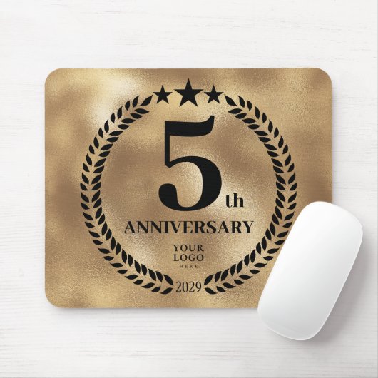 Gedenken an das 5. Jubiläum des Golden Business Mousepad (Mit Mouse)