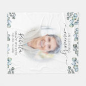 Gedenken an das botanische Foto "LOVING MEMORY" Fleecedecke (Vorderseite (Horizontal))