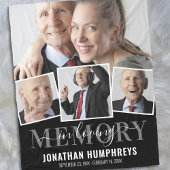 Gedenken an das Gedächtnis 4 des Fotos Fleecedecke