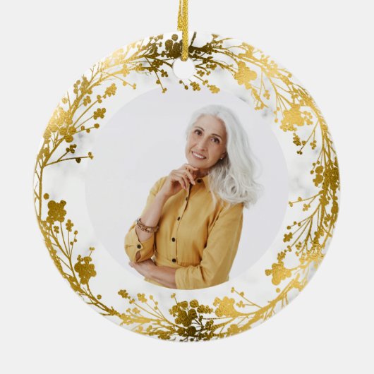 Gedenken an das Gedächtnis des Gedächtnisses zum G Keramik Ornament (Hinten)