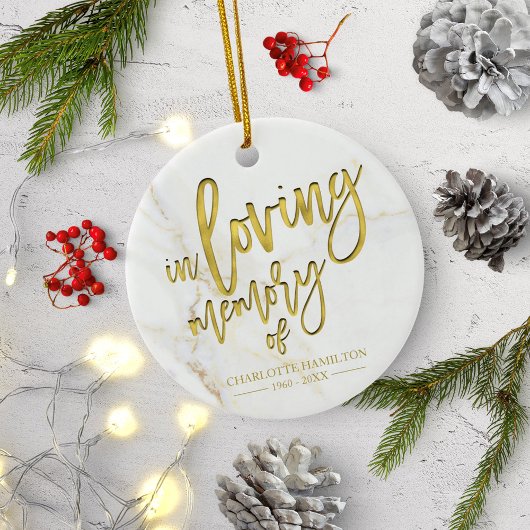 Gedenken an das Personalisierte Gedächtnis des Ged Keramik Ornament