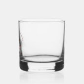 Gedenken an den Abschluss der Custom Maroon Law Sc Whiskyglas (Links)