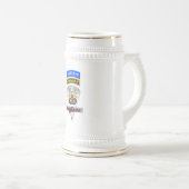 Gedenken an den Im Flugzeug Ranger Jumpmaster Bierglas (VorderseiteRechts)