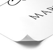 Gedenken an den Namen Foto Skript Nachruf Poster (Ecke)