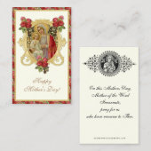 Gedenken an den Tag der katholischen Mutter Heilig (Vorne/Hinten)