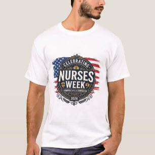 Gedenken an den Tag der Pflegekräfte 2026 Patrioti T-Shirt