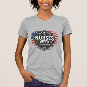 Gedenken an den Tag der Pflegekräfte 2026 Patrioti T-Shirt