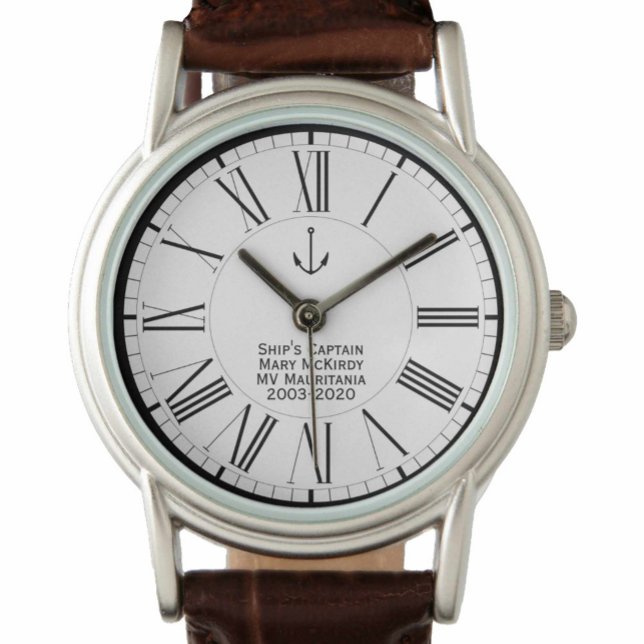 Gedenken an die Crew von Lady Captain Ship Armbanduhr (Von Creator hochgeladen)