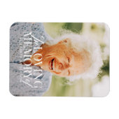 Gedenken an die Erinnerung Moderne elegante Fotos Magnet (Horizontal)