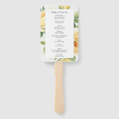 Gedenken an die Liebe zum Gedächtnis florale Reihe Fächer (Rückseite)