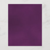 Gedenken an die Lila Rose (Rückseite)