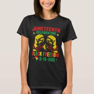 Gedenken an die schwarze Freiheit 1865 Juneteenth  T-Shirt