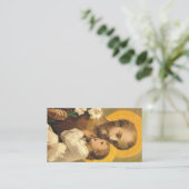 Gedenken an die St. Joseph-Gebetskarte Visitenkarte (Stehend Vorderseite)