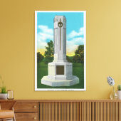 Gedenken an die unbekannte Soldaten-Ansicht Leinwanddruck (Insitu (Wohnzimmer))