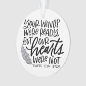 Gedenken an E14 Ornament (Vorderseite)