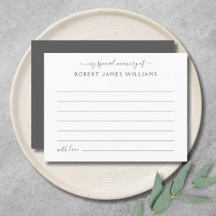 Gedenken an einen Verstorbenen teilen Postkarte