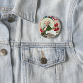 Gedenken an George Washington Button (Beispiel)