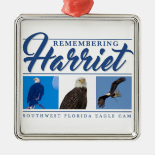 Gedenken an Harriet Ornament Aus Metall
