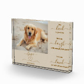 Gedenken an Hunde Fotoblock (Rechts)