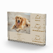 Gedenken an Hunde Fotoblock (Rechts)