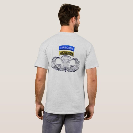 Gedenken an Im Flugzeug Ranger, besonders entwicke T-Shirt (Schwarz voll)