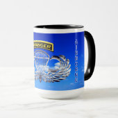 Gedenken an Im Flugzeug Ranger, besonders entwicke Tasse (VorderseiteRechts)