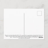 Gedenken an Ivan Ayers Westerfield (1920-1941) Postkarte (Rückseite)