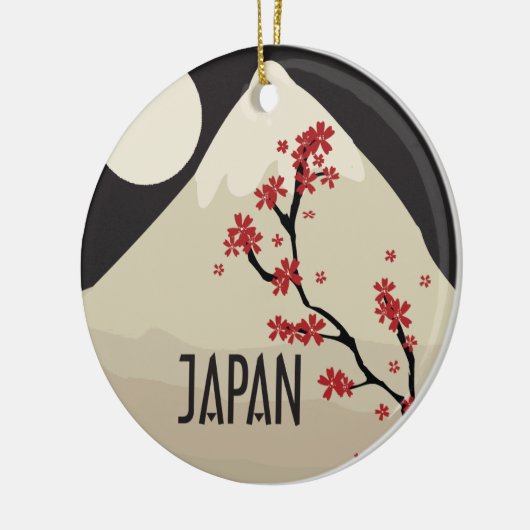 Gedenken an Japan Keramik Ornament (Links)