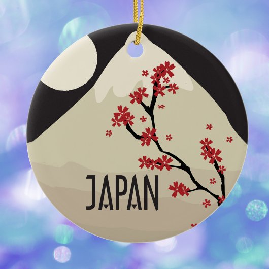 Gedenken an Japan Keramik Ornament