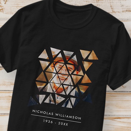 Gedenken an moderne Kunst - Kundenspezifisches Fot T-Shirt