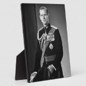 Gedenken an Prinz Philip 1921-2021 Fotoplatte (Seite)