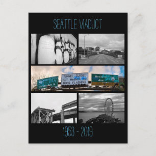 Gedenken an Seattle Viadukt Postkarte